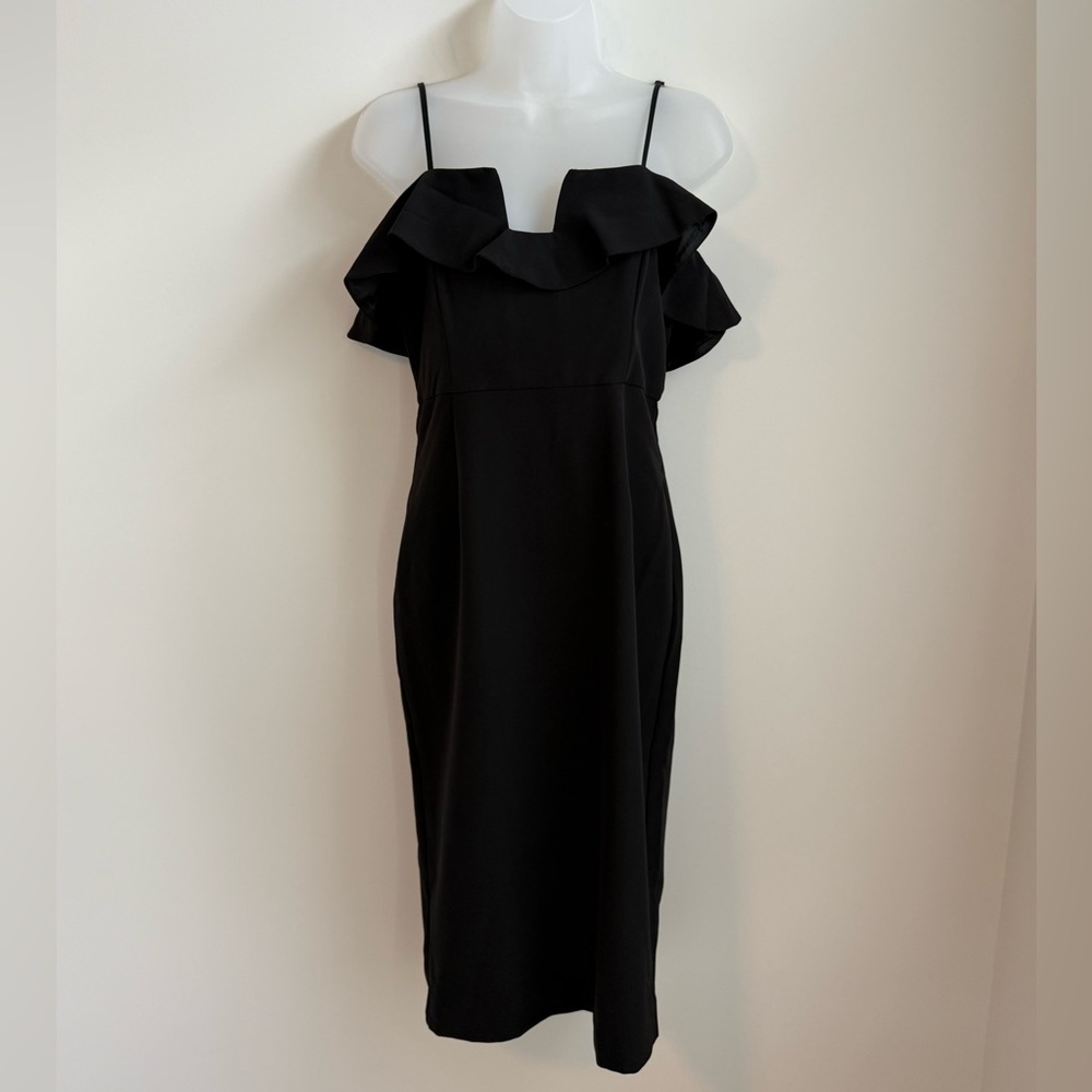 Bardot Black Cocktail Dress - Size 8